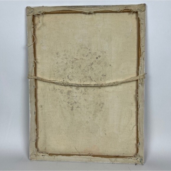 Original Folk Art Painting by Artist C. Anderson Jamaica Market Scene VTG 1996 - Picture 5 of 6